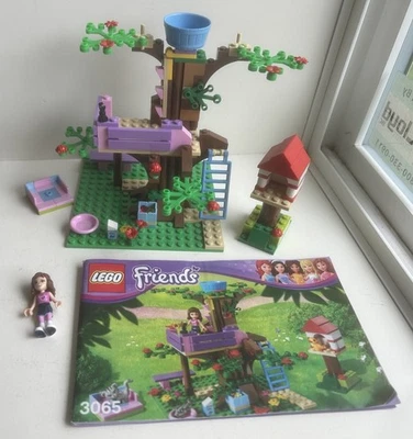 LEGO 3065 Friends Olivia's Tree House Set 98% Completo + Instrucciones + Figura! Foto 1 de 4