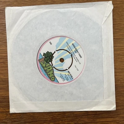 Eno- Seven Deadly Finns VINYL (1974, OG, UK, 7", Single) - Image 1 of 4