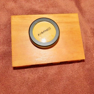 VINTAGE MAC Yellow Sheer Color Base Special Creation Original Pot PRo Store RARE - Image 1 of 3