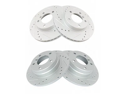 Juego de rotor de freno delantero y trasero para BMW 328is 1996-1999 73257HMKS 1997 1998 Foto 1 de 2