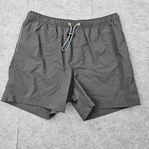 Chubbies Shorts Mens XL 5" Gray Quick Dry Unlined Stretch Drawstring Athleisure - Picture 1 of 6