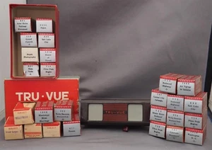 Estereoscopio de colección Tru-Vue estéreo / visor de tiras de película 3D con 25 tiras de película. - Imagen 1 de 1
