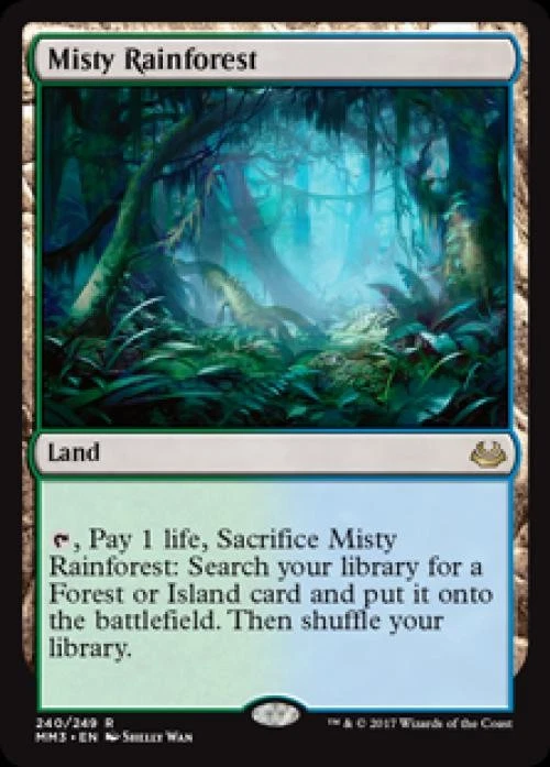 Misty Rainforest - Near Mint MTG Modern Masters 2017 - Image 1 of 1