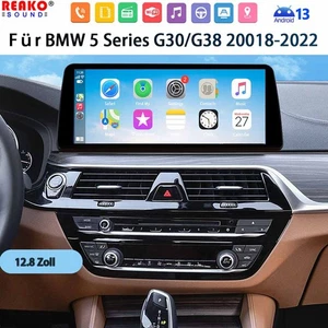 12.8 Zoll Für CarPlay Android 13 Für BMW 5 Series G30/G38 20018-2022 GPS 4+64G - Picture 1 of 12