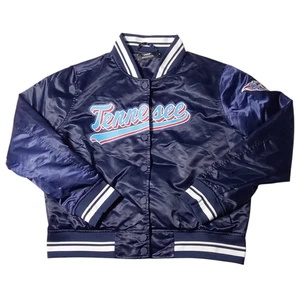 Chaqueta de satén para hombre Tennessee Titans talla mediana - Imagen 1 de 4