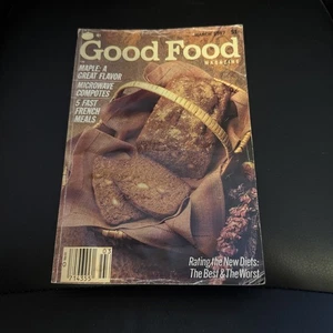 GOOD FOOD Cooking Digest March Vintage 1987 MAPLE MADNESS recipes - Picture 1 of 2