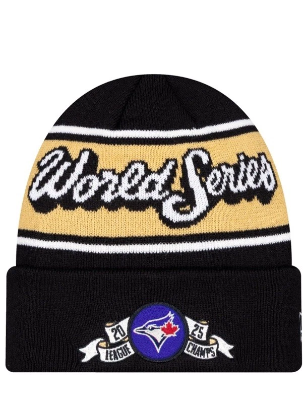 2025 WORLD SERIES TORONTO BLUE JAYS NEW ERA TOQUE TOUQUE BEANIE HAT NEW - Image 1 of 1