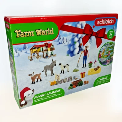Schleich - Farm World Adventskalender / 24 Teile / 98983 / 2023 / NEU & OVP - Bild 1 von 2