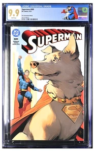 SUPERMAN #680 CGC 9.9 como nuevo, páginas blancas, variante SDCC 2025, cubierta criptográfica Dan Mora - Imagen 1 de 2