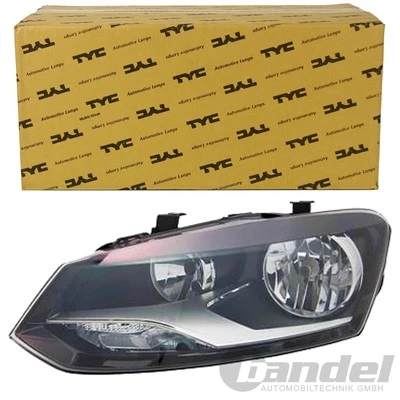 TYC HAUPTSCHEINWERFER H7/H7 LINKS passend für VW POLO V 1.0 - 2.0 TDI TSI - Bild 1 von 2
