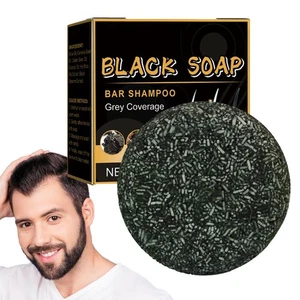 Gray Hair Reverse Bar Mane Gray Reverse Bar Hair Darkening Bar Soap - Picture 1 of 10