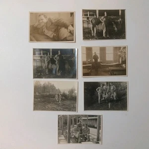 Original WW2 US Military Soldiers Snapshot 1940's Japan Vintage Lot Of 7 Photos - Picture 1 of 4