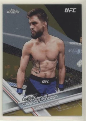 2017 Topps Chrome UFC Gold Refractor /50 Carlos Condit #32 - Image 1 of 2