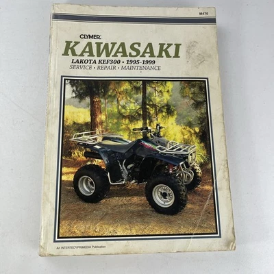 Clymer KAWASAKI Lakota 1995-1999 Service Repair Maintenance Manual KEF300 ATV  - Image 1 of 4
