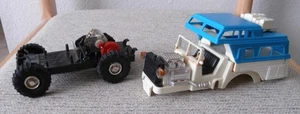 Vintage 1960's REMCO MIGHTY MIKE Motorized Jeep with Camper Shell Attachment - Picture 1 of 11