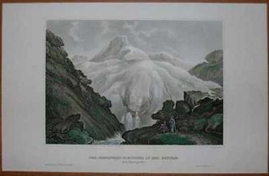 Impresión Meyer 1844 FUENTE DEL RIN, SUIZA - Imagen 1 de 1