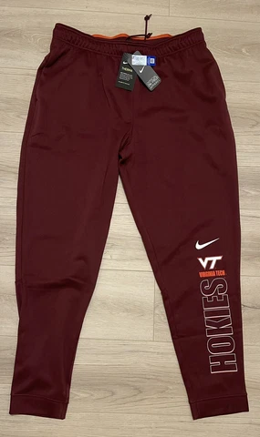 NEW NIKE Virginia VA Tech Hokies On Field Therma Sweatpants Men’s EXTRA LARGE XL Cover