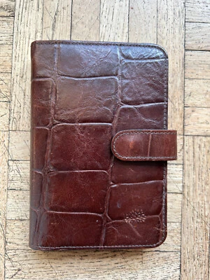 Mulberry Postman`s Look Taschenkalender in dunkelraun (aus 2005) - Bild 1 von 4