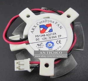 Original 12V 0.09A 26*26*20mm FS1240-A3112A 2 line graphics card fan - Picture 1 of 3