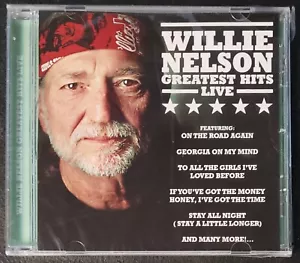 Willie Nelson - Greatest Hits Live CD 2016 *Brand New* - Picture 1 of 2