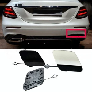 Parachoques trasero apto para Mercedes Benz Clase E W213 2016-2020 gancho de remolque tapa de ojo  - Imagen 1 de 120