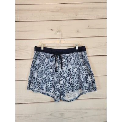 Cordón de tiro medio con estampado de cachemira azul Lucky Brand para mujer talla corta grande Foto 1 de 4