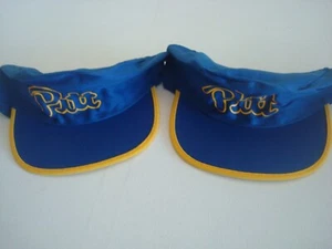 2PC LOT PITT PANTHERS PAINTERS 90S FITTED OSFM DEADSTOCK HAT CAP VINTAGE A3 - Picture 1 of 7