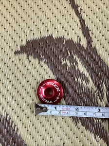 Berretto superiore stelo collo senza fili Trek vintage rosso anodizzato anni 90 mountain bike - Foto 1 di 3