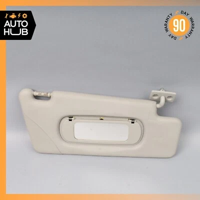 03-06 Mercedes R230 SL500 SL55 AMG lado derecho pasajero parasol gris OEM Foto 1 de 4