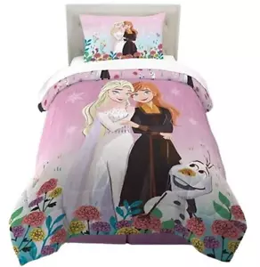 Disney Frozen "Spirits" Kids 2pc Reversible Twin/Full Comforter Set-W39585330856 - Picture 1 of 9