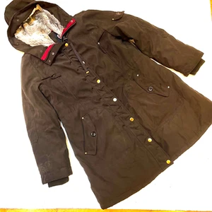 1 Madison Expedition Women's Faux Fur Hooded Parka XLT Jacket Quilted Lining - Picture 1 of 15