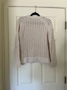 Club Monaco Women's Open-Stitch Sweater Shirt Top Chandails Pullover MSRP $169 - Picture 1 of 7