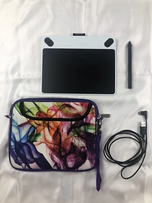 Tableta de Dibujo Digital Wacom Intuos Draw CTL490 - Incluye Estuche Carcasa Foto 1 de 3