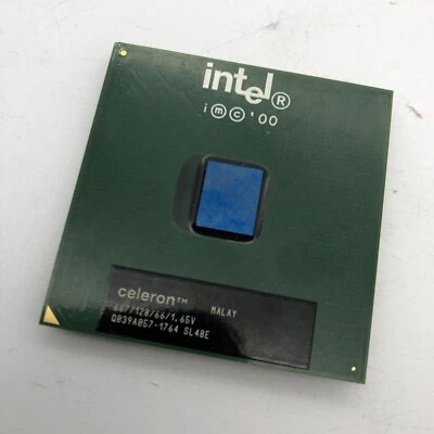 Intel Celeron CPU SL48E 667mhz 128KB 66mhz FSB Socket 370 1.65v  Processor - Image 1 of 4