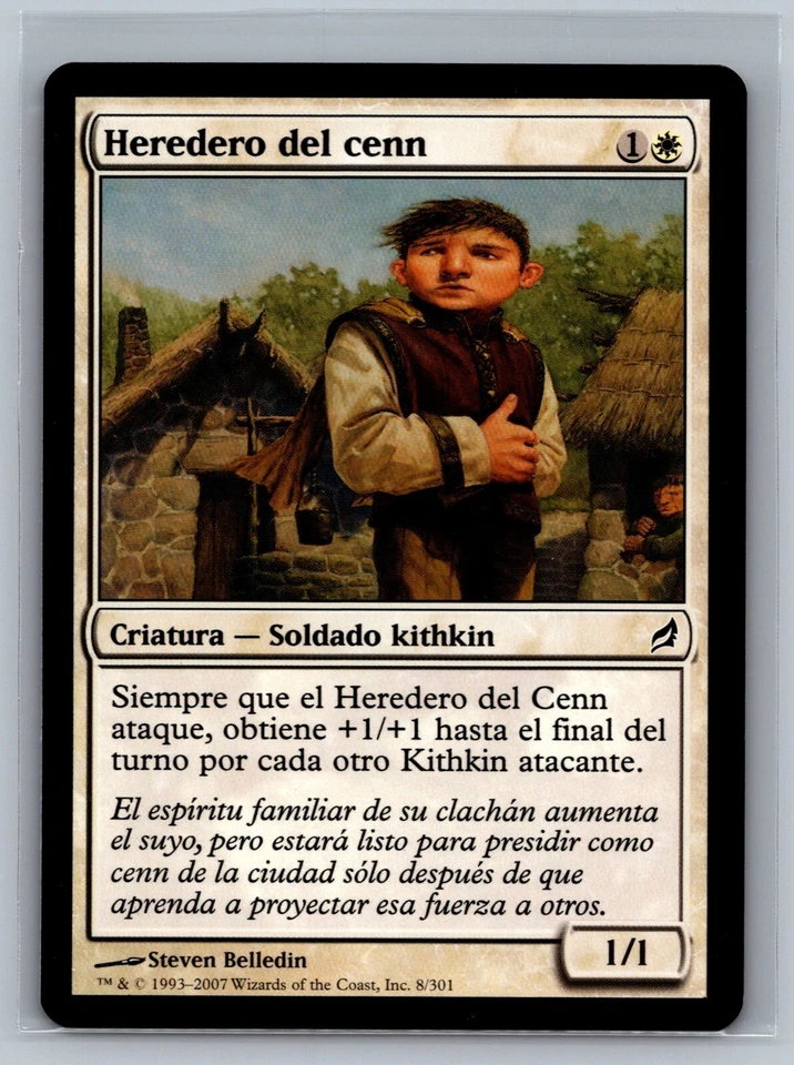 Magic The Gathering SPANISH Lorwyn Cenn's Heir #8/301 MTG TCG CCG - Image 1 of 2