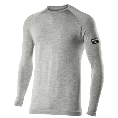 MAGLIA MANICHE LUNGHE TECNICA TERMICA SOTTOTUTA SIXS SIX2 TS2 MERINOS TG L/XL - Immagine 1 di 2