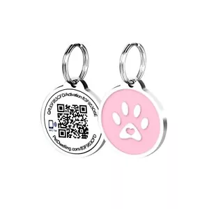 Smart QR Code-NFC Pet ID Tag - Dog Tags - Cat Tags - Online Pet Profile - Ins... - Picture 1 of 7