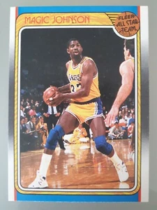 1988-89 Fleer Basketball Magic Johnson All-Star Team #123 NBA - Bild 1 von 2