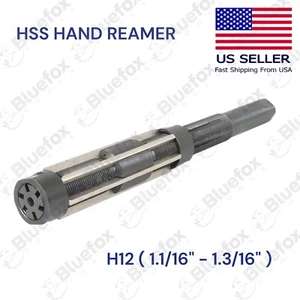 New Adjustable Hand Reamer H12 Sizes 1.1/16" To 1.3/16" 26.98mm To 30.16mm - Picture 1 of 4
