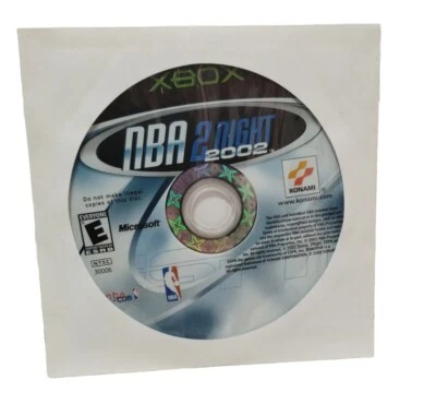 ESPN Xbox NBA 2Night 2002 Video Game Microsoft Disc Only - Image 1 of 2