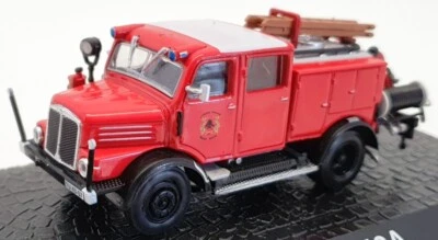 Atlas Edition 9cm Long Model Fire Truck 4144 116 - Horch H3A - Image 1 of 4