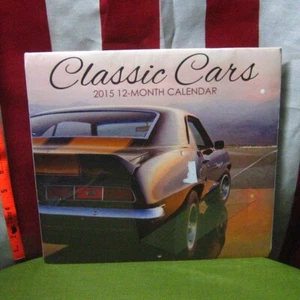 CLASSIC CARS calendar 2015 photographs Shelby Cobra 1965 print Ford Coup 1934 - Picture 1 of 2
