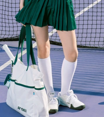 Yonex 2025 женщин колена Sportswear носки теннис носки белый новый с Ярлыками 255sn006f - Изображение 1 из 4