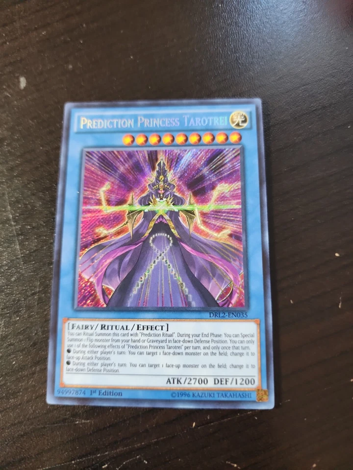 Yugioh DRL2-EN035 Prediction Princess Tarotrei 1st Edition Secret Rare y17 - Image 1 of 1