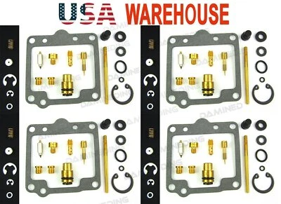 4 X CARBURETOR CARB REPAIR REBUILD KIT 80-83 gs850 gs850g gs850gl gs850gt-US - Image 1 of 4