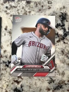 2024 TOPPS NOW CARD ARIZONA DIAMONDBACKS CHRISTIAN WALKER #378 7 HRs IN 5 GAMES - Picture 1 of 1