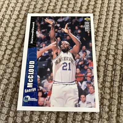 George McCloud 1996 UD Collector's Choice #230 Dallas Mavericks - Image 1 of 2