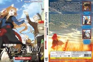 ENGLISH DUBBED Spice &Wolf Season 1+2+Merchant Mests(Vol.1-50End)+OVA All Region - Imagen 1 de 1