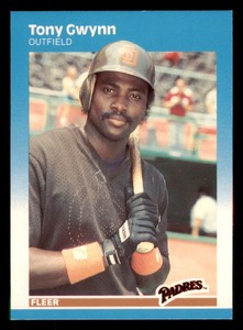 1987 Fleer #416 Tony Gwynn