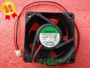 Ventilatore inverter 2 fili SUNON KD2406PTBX 13.2.A.GN DC24V 1.7W 6025 6CM - Foto 1 di 2